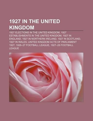 1927 in the United Kingdom