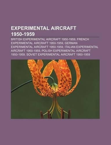 Experimental Aircraft 1950-1959