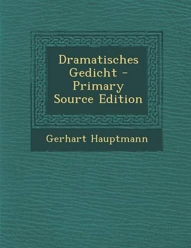 Dramatisches Gedicht