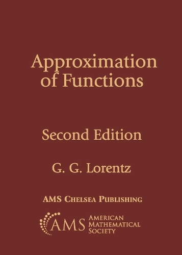 Approximation of Functions: (322.S AMS Chelsea Publishing)
