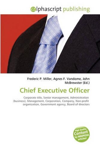 Chief Executive Officer