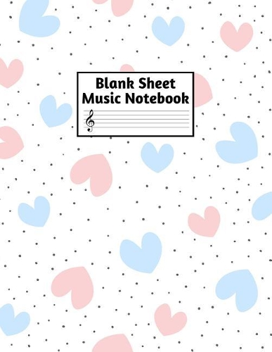 Blank Sheet Music Notebook