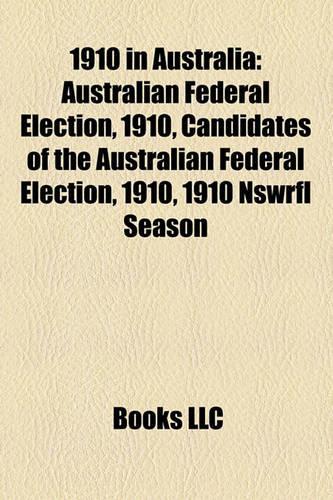 1910 in Australia