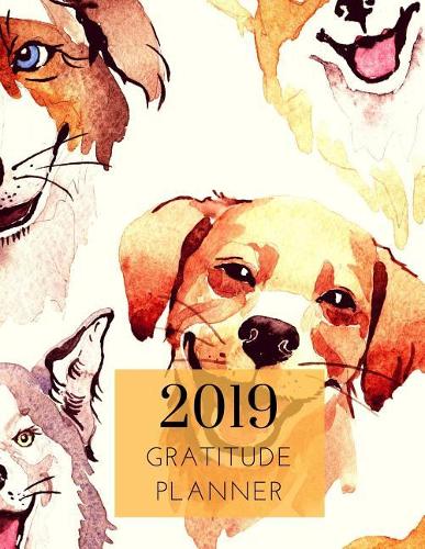 2019 Puppy Dog Gratitude Journal Daily Planner