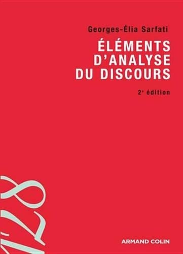 Elements D'Analyse Du Discours
