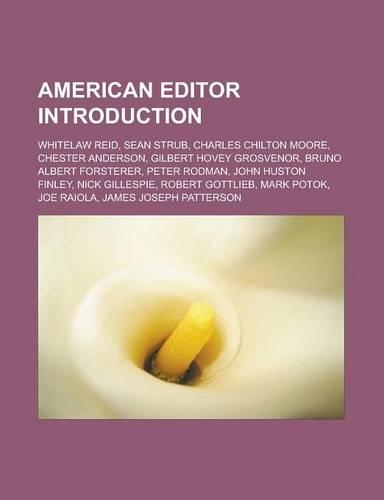 American Editor Introduction