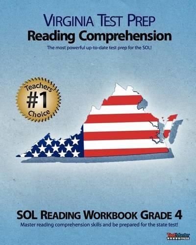 Virginia Test Prep Reading Comprehension Sol Reading Workbook Grade 4