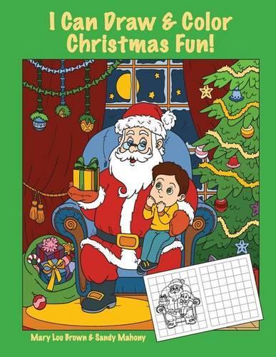 I Can Draw & Color Christmas Fun!: (English)