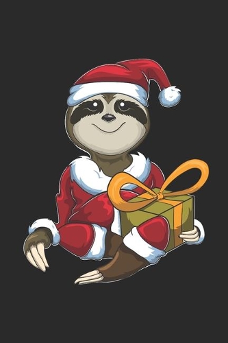 Christmas Animal - Sloth: Blank Lined Notebook / Journal (6 X 9 -120 Pages) - Christmas Gift Idea