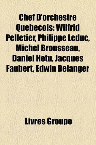 Chef D'Orchestre Qubcois