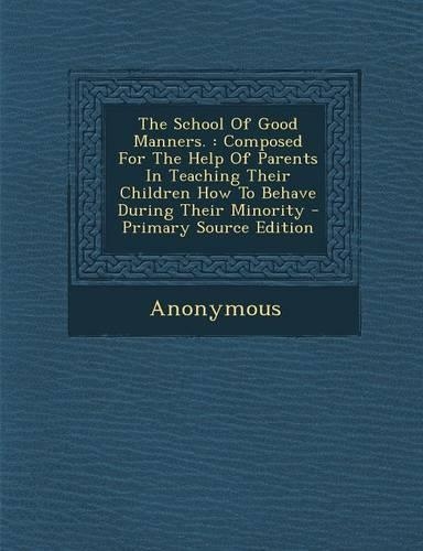 The School of Good Manners.