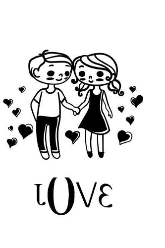 Love: Purse sized planner/daily planner/best daily journal/daily journal