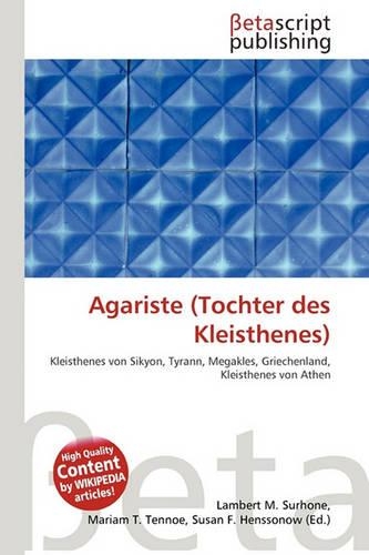 Agariste (Tochter Des Kleisthenes): (German)