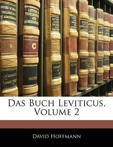 Das Buch Leviticus, Volume 2: (German)
