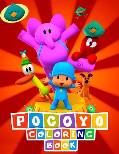 POCOYO Coloring Book: Awesome Activity Book for Kids and Toddlers