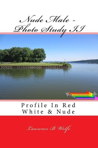 Nude Male - Photo Study II: Profile in Red White & Nude