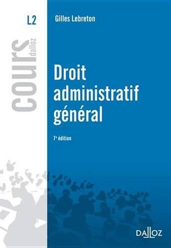 Droit Administratif General