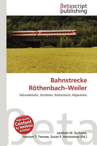 Bahnstrecke R Thenbach-Weiler