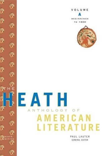 Heath Anthology of American Literature 2 Volume Set: Volumes A & B