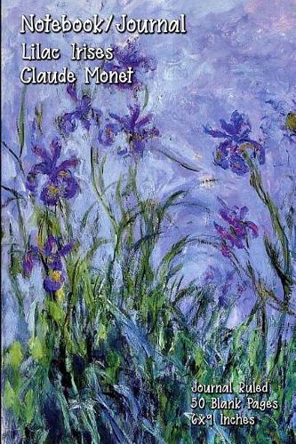 Notebook/Journal - Lilac Irises - Claude Monet