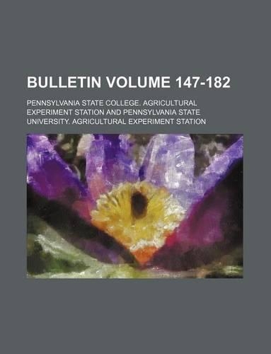 Bulletin Volume 147-182