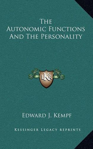 The Autonomic Functions and the Personality