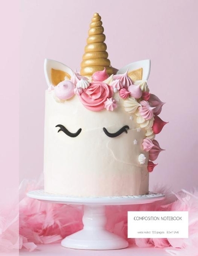 Composition notebook wide ruled 120 pages 8.5x11 (A4)