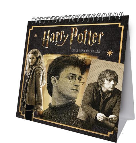Harry Potter Desk Easel Official 2019 Calendar - Desk Easel Format