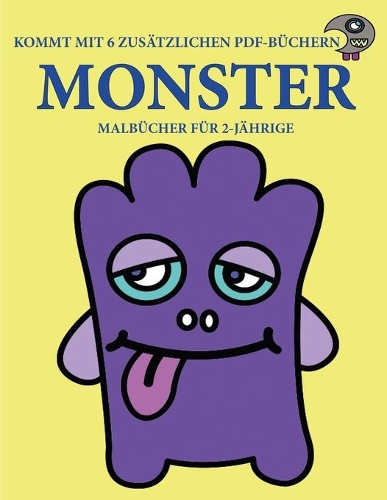 Malbücher für 2-Jährige (Monster)