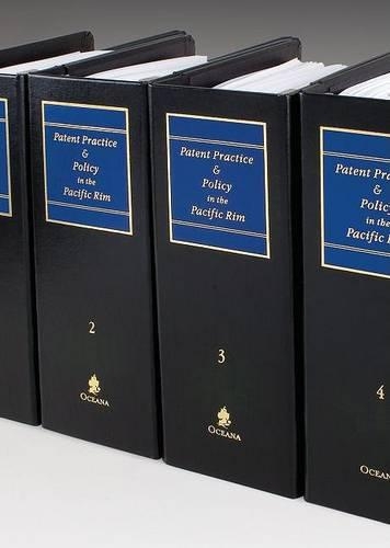 Patent Practice and Policy in the Pacific Rim