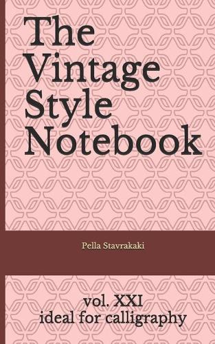 The Vintage Style Notebook XXI