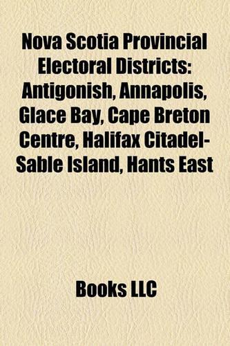 Nova Scotia Provincial Electoral Districts