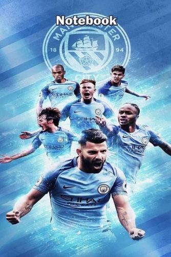 Manchester City Design 9 Notebook For Man City Fans and Lovers