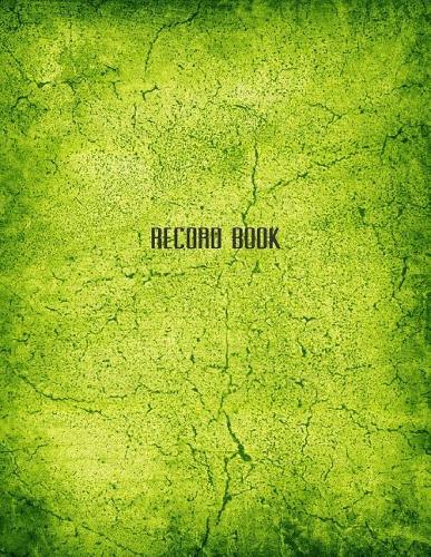 Record Book: 80 Pages, 3 Column Ledger