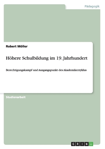 Höhere Schulbildung im 19. Jahrhundert