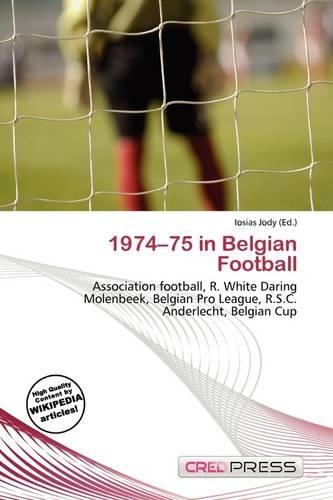 1974-75 in Belgian Football