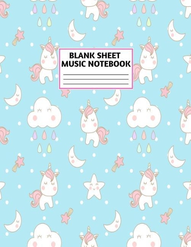 Blank Sheet Music Notebook