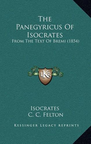 The Panegyricus of Isocrates