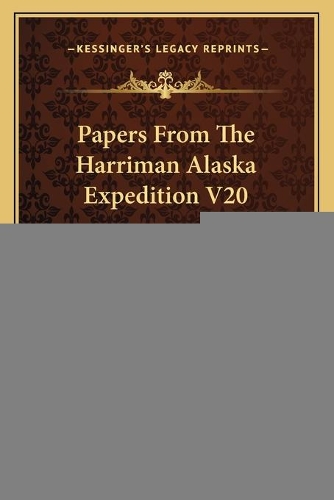 Papers From The Harriman Alaska Expedition V20: The Nemerteans (1901)(English)