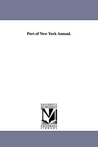 Port of New York Annual.
