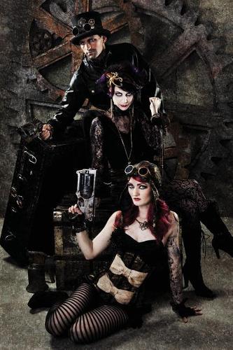 Villainous Trio Steampunk Notebook: (73 Science Fiction 150)