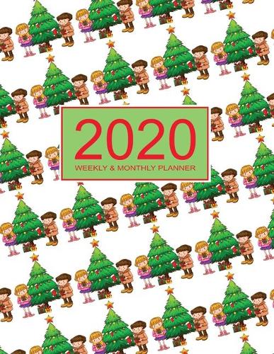 2020 Planner Weekly & Monthly 8.5x11 Inch