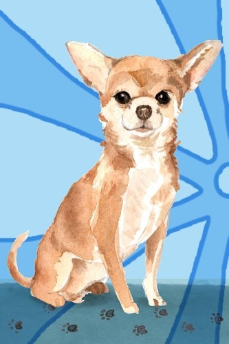 Journal Notebook For Dog Lovers, Chihuahua Sitting Pretty 6