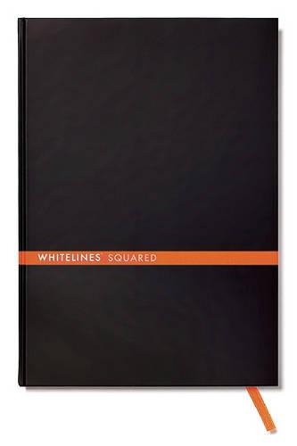 Whitelines A5 Squared Notebook, Black