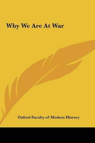 Why We Are at War