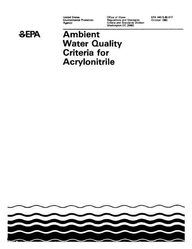 Ambient Water Quality Criteria for Acrylonitrile