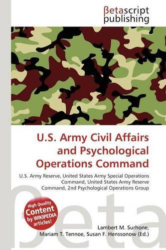 U.S. Army Civil Affairs and Psychological Operations Command