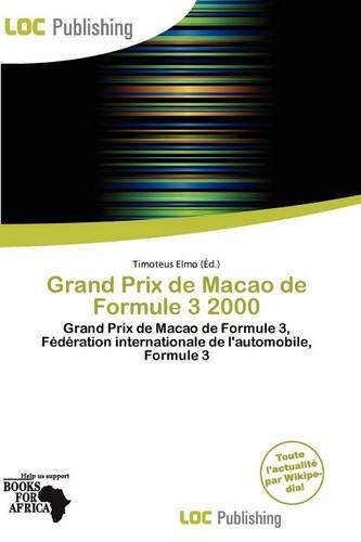Grand Prix de Macao de Formule 3 2000
