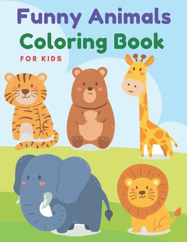 Funny Animals Coloring Book for Kids