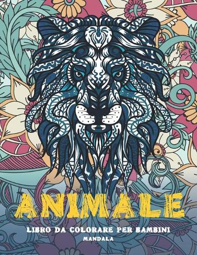 Libro da colorare per bambini - Mandala - Animale